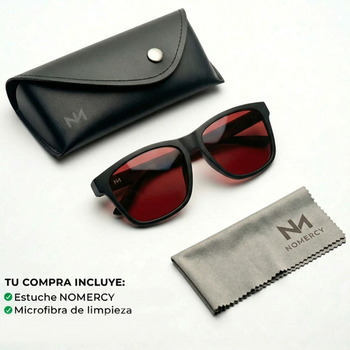 Gafas NOMERCY™ Rojas - Mejorar el Sueño y la Noche
